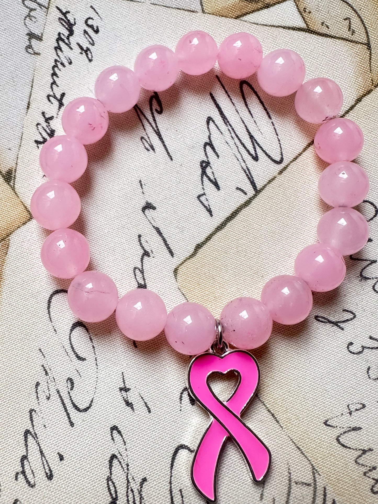 Pink Ribbon Hope Bracelet